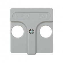 ref. 27097-37 | Tapa toma senal R-TV Simon 27 gris